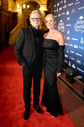 Wolfgang Lippert mit Ehefrau Gesine Lippert beim 18. SemperOpernball 2026 in der Semper Oper. Dresden, 06.02.2026