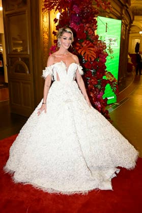 Annika Gassner beim 18. SemperOpernball 2026 in der Semper Oper. Dresden, 06.02.2026
