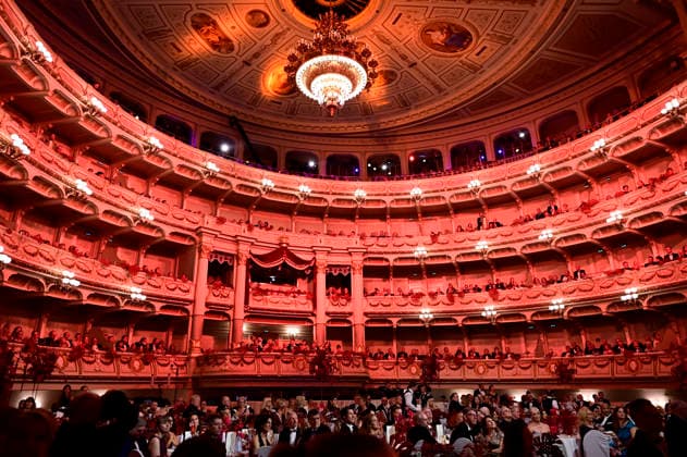 Der Ballsaal beim 18. SemperOpernball 2026 in der Semper Oper. Dresden, 06.02.2026