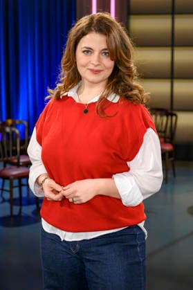 Ronja Forcher bei der Aufzeichnung der WDR-Talkshow Kölner Treff im WDR Studio BS 3. Köln, 06.02.2026