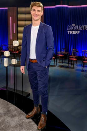 Friedrich Dieckmann bei der Aufzeichnung der WDR-Talkshow Kölner Treff im WDR Studio BS 3. Köln, 06.02.2026