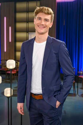 Friedrich Dieckmann bei der Aufzeichnung der WDR-Talkshow Kölner Treff im WDR Studio BS 3. Köln, 06.02.2026