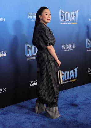 Celebrities attend the Los Angeles premiere of Columbia Pictures and Sony Pictures Animation s GOAT at the AMC Century City 15 in Los Angeles United States Featuring: Sherry Cola Where: Los Angeles, California, United States When: 07 Feb 2026 Credit: Faye s Vision Cover Images EDITORIAL USE ONLY. NOT FOR USE BY NEWSPAPERS BASED IN THE UK. Copyright: xx coverimg55444004