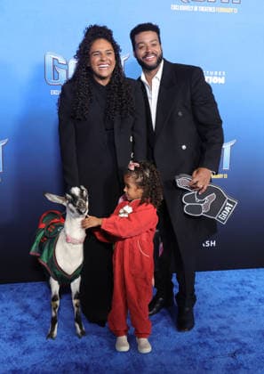 Celebrities attend the Los Angeles premiere of Columbia Pictures and Sony Pictures Animation s GOAT at the AMC Century City 15 in Los Angeles United States Featuring: Briana Nicole Henry, Kris Bowers Where: Los Angeles, California, United States When: 07 Feb 2026 Credit: Faye s Vision Cover Images EDITORIAL USE ONLY. NOT FOR USE BY NEWSPAPERS BASED IN THE UK. Copyright: xx coverimg55444008