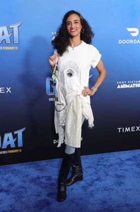 Celebrities attend the Los Angeles premiere of Columbia Pictures and Sony Pictures Animation s GOAT at the AMC Century City 15 in Los Angeles United States Featuring: Alexandra Metz Where: Los Angeles, California, United States When: 07 Feb 2026 Credit: Faye s Vision Cover Images EDITORIAL USE ONLY. NOT FOR USE BY NEWSPAPERS BASED IN THE UK. Copyright: xx coverimg55443941