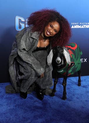Celebrities attend the Los Angeles premiere of Columbia Pictures and Sony Pictures Animation s GOAT at the AMC Century City 15 in Los Angeles United States Featuring: Jennifer Hudson Where: Los Angeles, California, United States When: 07 Feb 2026 Credit: Faye s Vision Cover Images EDITORIAL USE ONLY. NOT FOR USE BY NEWSPAPERS BASED IN THE UK. Copyright: xx coverimg55443952