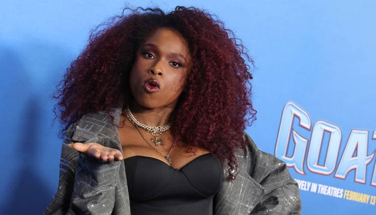 Celebrities attend the Los Angeles premiere of Columbia Pictures and Sony Pictures Animation s GOAT at the AMC Century City 15 in Los Angeles United States Featuring: Jennifer Hudson Where: Los Angeles, California, United States When: 07 Feb 2026 Credit: Faye s Vision Cover Images EDITORIAL USE ONLY. NOT FOR USE BY NEWSPAPERS BASED IN THE UK. Copyright: xx coverimg55443958