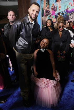Celebrities attend the Los Angeles premiere of Columbia Pictures and Sony Pictures Animation s GOAT at the AMC Century City 15 in Los Angeles United States Featuring: Stephen Curry, Savannah Van Van Mcconneaughey Where: Los Angeles, California, United States When: 07 Feb 2026 Credit: Faye s Vision Cover Images EDITORIAL USE ONLY. NOT FOR USE BY NEWSPAPERS BASED IN THE UK. Copyright: xx coverimg55443960