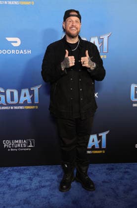 Celebrities attend the Los Angeles premiere of Columbia Pictures and Sony Pictures Animation s GOAT at the AMC Century City 15 in Los Angeles United States Featuring: Jelly Roll Where: Los Angeles, California, United States When: 07 Feb 2026 Credit: Faye s Vision Cover Images EDITORIAL USE ONLY. NOT FOR USE BY NEWSPAPERS BASED IN THE UK. Copyright: xx coverimg55443982