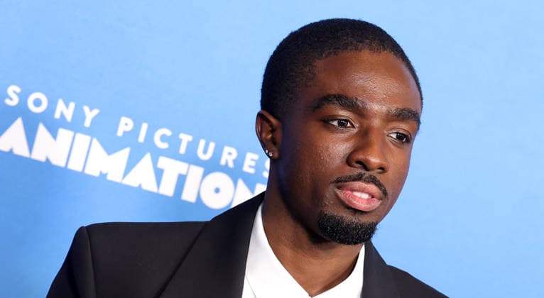 Celebrities attend the Los Angeles premiere of Columbia Pictures and Sony Pictures Animation s GOAT at the AMC Century City 15 in Los Angeles United States Featuring: Caleb McLaughlin Where: Los Angeles, California, United States When: 07 Feb 2026 Credit: Faye s Vision Cover Images EDITORIAL USE ONLY. NOT FOR USE BY NEWSPAPERS BASED IN THE UK. Copyright: xx coverimg55443992