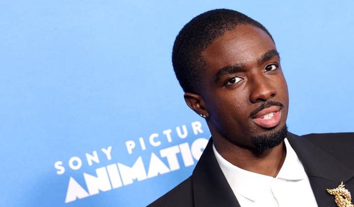 Celebrities attend the Los Angeles premiere of Columbia Pictures and Sony Pictures Animation s GOAT at the AMC Century City 15 in Los Angeles United States Featuring: Caleb McLaughlin Where: Los Angeles, California, United States When: 07 Feb 2026 Credit: Faye s Vision Cover Images EDITORIAL USE ONLY. NOT FOR USE BY NEWSPAPERS BASED IN THE UK. Copyright: xx coverimg55443994