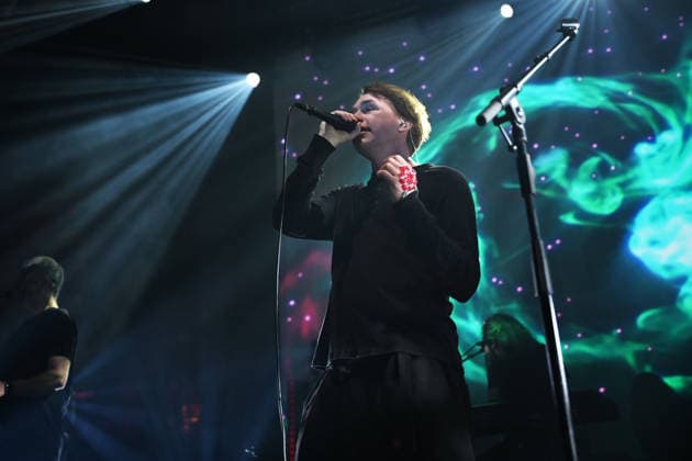 Mew performing at Roundhouse in London LONDON, ENGLAND - FEBRUARY 05: Jonas Bjerre of ˜Mew™ performing at Roundhouse, Chalk Farm on February 05, 2026 in London, England. CAP MAR MAR Great Britain Copyright: xMartinxHarris CapitalxPicturesx