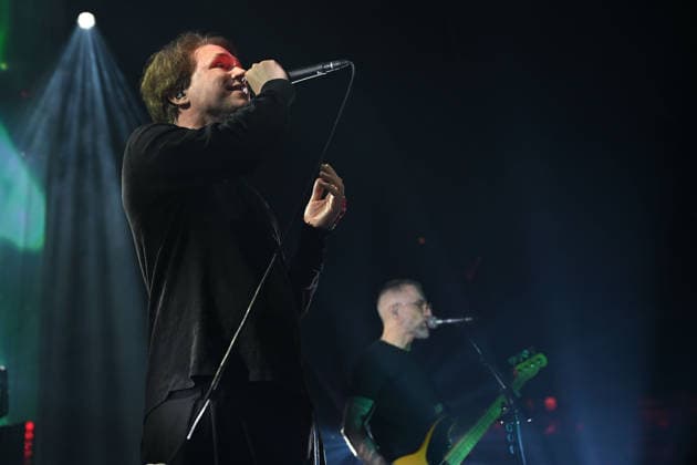 Mew performing at Roundhouse in London LONDON, ENGLAND - FEBRUARY 05: Jonas Bjerre of ˜Mew™ performing at Roundhouse, Chalk Farm on February 05, 2026 in London, England. CAP MAR MAR Great Britain Copyright: xMartinxHarris CapitalxPicturesx