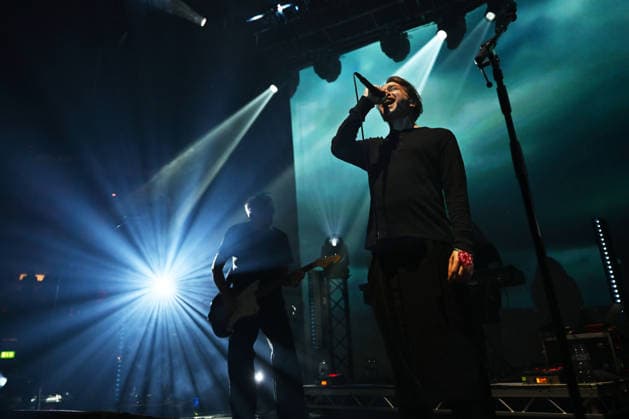 Mew performing at Roundhouse in London LONDON, ENGLAND - FEBRUARY 05: Jonas Bjerre of ˜Mew™ performing at Roundhouse, Chalk Farm on February 05, 2026 in London, England. CAP MAR MAR Great Britain Copyright: xMartinxHarris CapitalxPicturesx