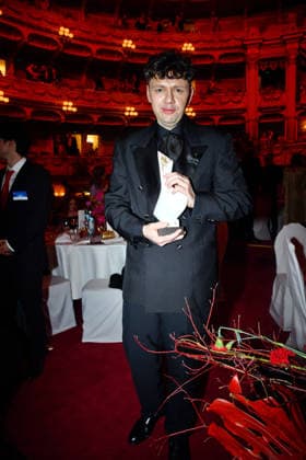 Christian Friedel (CHOROS Award) zu Gast beim SemperOpernball in Dresden am 06.02.2026