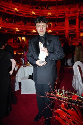 Christian Friedel (CHOROS Award) zu Gast beim SemperOpernball in Dresden am 06.02.2026