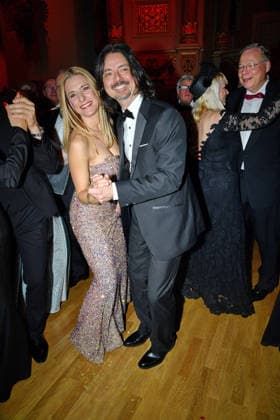 Stefanie Hertel mit Ehemann Lanny Lanner zu Gast beim SemperOpernball in Dresden am 06.02.2026