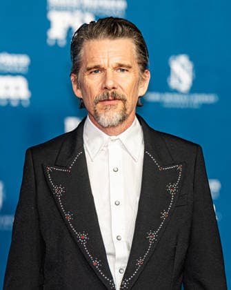 February 6, 2026, Santa Barbara, California, USA: Ethan Hawke is the on the Red Carpet as the recipient of the 2026 American Riviera Award at the 41st Santa Barbara International Film Festival (SBIFF), held at the historic Arlington Theatre in downtown Santa Barbara, CA. Santa Barbara USA - ZUMAk144 20260206_znp_k144_018 Copyright: xAmyxKatzx