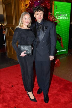 Victoria Wendrich und Christian Friedel beim Semper Opernball am 6.02.2026 in Dresden Semper Opernball 2026 in Dresden