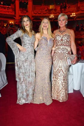 Cathy Hummels, Stefanie Hertel und Kamilla Senjo beim Semper Opernball am 6.02.2026 in Dresden Semper Opernball 2026 in Dresden