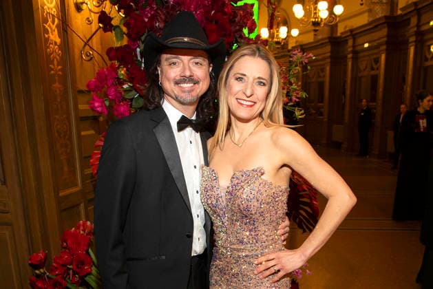 Lanny Lanner und Stefanie Hertel beim Semper Opernball am 6.02.2026 in Dresden Semper Opernball 2026 in Dresden
