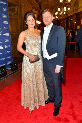 Michael Kretschmer und Annett Hofmann beim Semper Opernball am 6.02.2026 in Dresden Semper Opernball 2026 in Dresden
