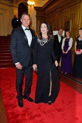 Heiko Kiesow und Iris Berben beim Semper Opernball am 6.02.2026 in Dresden Semper Opernball 2026 in Dresden