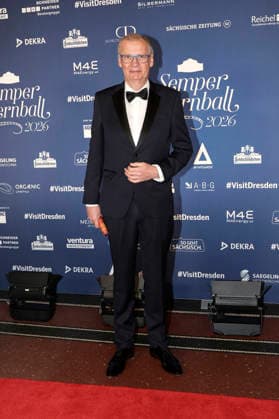 Günther Jauch beim 18. SemperOpernball 2026 in der Semper Oper. Dresden, 06.02.2026