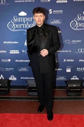 Christian Friedel beim 18. SemperOpernball 2026 in der Semper Oper. Dresden, 06.02.2026