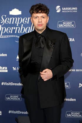 Christian Friedel beim 18. SemperOpernball 2026 in der Semper Oper. Dresden, 06.02.2026