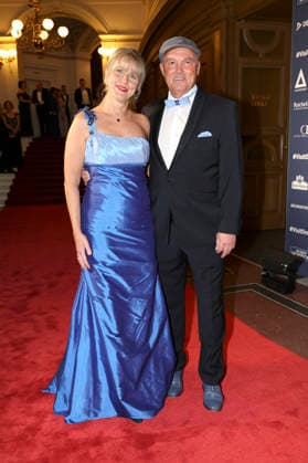 Matthias Atze Döschner mit Ehefrau Dorit Döschner beim 18. SemperOpernball 2026 in der Semper Oper. Dresden, 06.02.2026