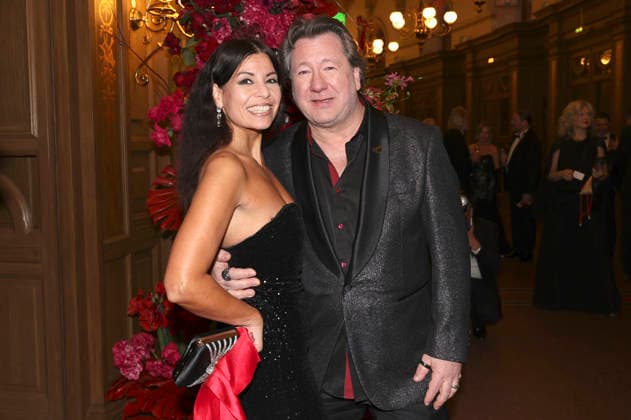 Claudius Dreilich mit Freundin Assol beim 18. SemperOpernball 2026 in der Semper Oper. Dresden, 06.02.2026
