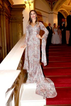 Cathy Hummels beim 18. SemperOpernball 2026 in der Semper Oper. Dresden, 06.02.2026