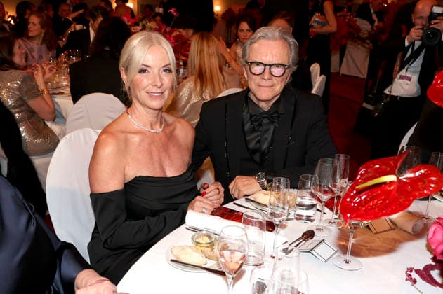 Wolfgang Lippert mit Ehefrau Gesine Lippert beim 18. SemperOpernball 2026 in der Semper Oper. Dresden, 06.02.2026