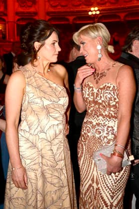 Annett Hofmann und Kamilla Senjo beim 18. SemperOpernball 2026 in der Semper Oper. Dresden, 06.02.2026