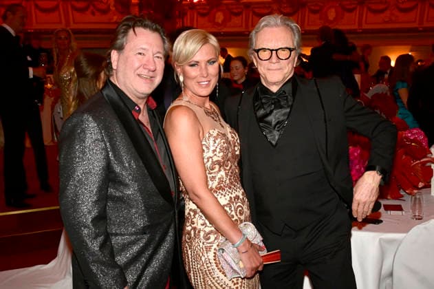 Claudius Dreilich, Kamilla Senjo und Wolfgang Lippert beim 18. SemperOpernball 2026 in der Semper Oper. Dresden, 06.02.2026