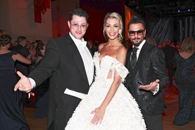 Ricardo Marinello und Annika Gassner beim 18. SemperOpernball 2026 in der Semper Oper. Dresden, 06.02.2026