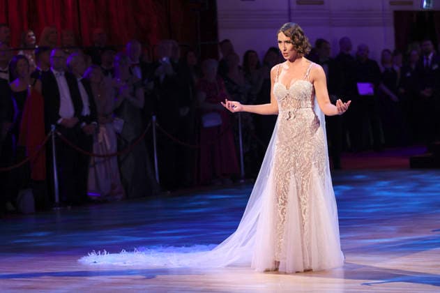 Valerie Eickhoff beim 18. SemperOpernball 2026 in der Semper Oper. Dresden, 06.02.2026