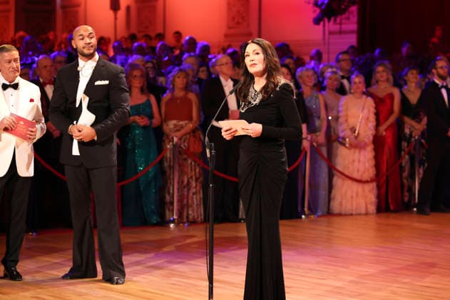 Joachim Llambi, Malick Bauer und Iris Berben beim 18. SemperOpernball 2026 in der Semper Oper. Dresden, 06.02.2026