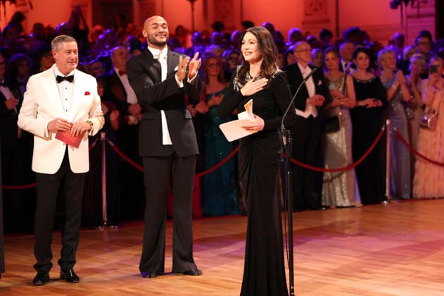 Joachim Llambi, Malick Bauer und Iris Berben beim 18. SemperOpernball 2026 in der Semper Oper. Dresden, 06.02.2026