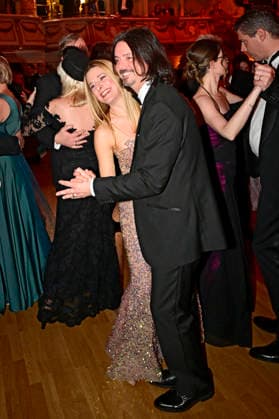 Stefanie Hertel mit Ehemann Lanny Lanner beim 18. SemperOpernball 2026 in der Semper Oper. Dresden, 06.02.2026