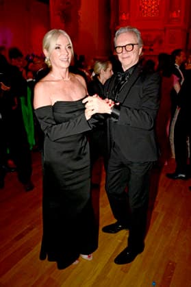 Wolfgang Lippert mit Ehefrau Gesine Lippert beim 18. SemperOpernball 2026 in der Semper Oper. Dresden, 06.02.2026