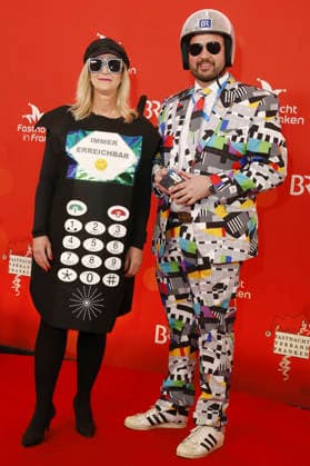 Jochen Kohler mit Ehefrau Judith bei der BR-Livesendung Fastnacht in Franken in den Mainfrankensälen. Veitshöchheim, 06.02.2026