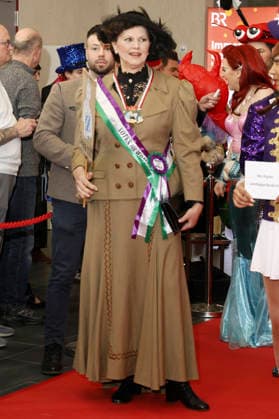 Ilse Aigner bei der BR-Livesendung Fastnacht in Franken in den Mainfrankensälen. Veitshöchheim, 06.02.2026