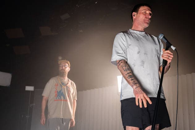 Sleaford Mods live at the Barrowlands Ballroom, Glasgow, UK, 06 February 2026. Sleaford Mods performing live at the Barrowlands Ballroom, Glasgow, UK, 06 February 2026., Credit:Chris McNulty Avalon  Copyright: xChrisxMcNultyx xAvalonx 1072795608