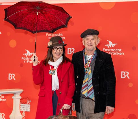 Im Bild: BR-Rundfunkraetin, Barbara Becker, links im Bild Veitshoechheim, Mainfrankensaele, 06.02.2026, Fastnacht in Franken 2026 Copyright: HMBxMedia xJulienxBecker