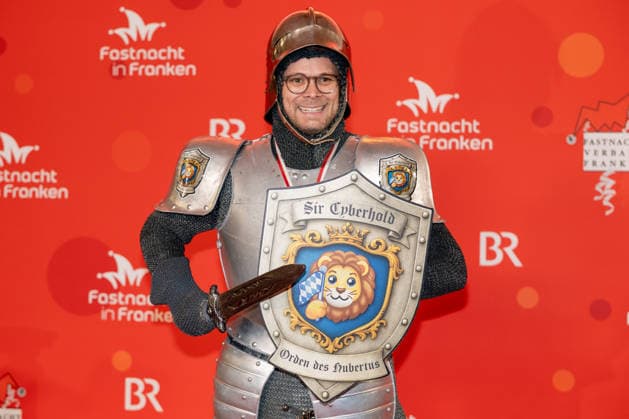 Im Bild: Bayerns Digitalminister Fabian Mehring (Freie Waehler) Veitshoechheim, Mainfrankensaele, 06.02.2026, Fastnacht in Franken 2026 Copyright: HMBxMedia xJulienxBecker