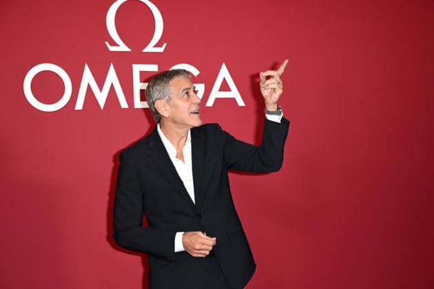 Entertainment Bilder des Tages Omega House opening night during Milano Cortina 2026 Winter Olympics Pictured George Clooney  Copyright: xSimonexComix xipa-agency.netx xComi Terenghix IPA_Agency_IPA71093858