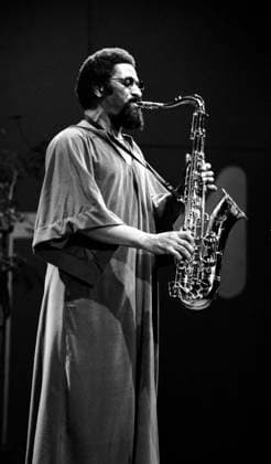RECORD DATE NOT STATED Sonny Rollins playing tenor saxophone at the Monterey Jazz Festival 1972 EDITORIAL USE ONLY  Copyright: xPaulxSlaughterx