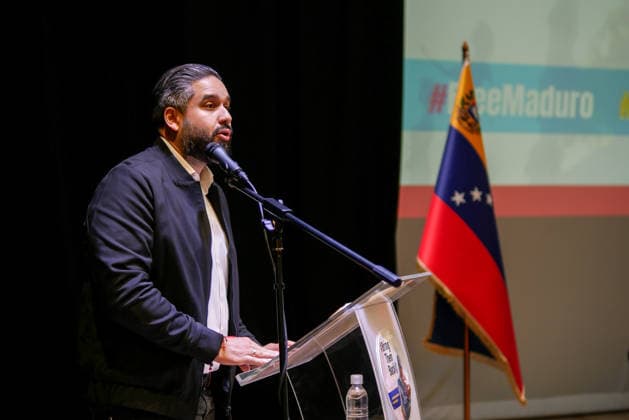 Committee to assist victims of US action in Venezuela inaugurated in Caracas CARACAS, VENEZUELA - FEBRUARY 7: Deputy Nicolas Maduro Guerra offers words of support and encouragement to the victims of the attack as the committee established to assist the families of victims of the US action in Venezuela is inaugurated in Caracas, Venezuela on February 7, 2026. Julio Urribarri Anadolu Caracas Venezuela. Editorial use only. Please get in touch for any other usage.  Copyright: x2026xAnadoluxJulioxUrribarrix